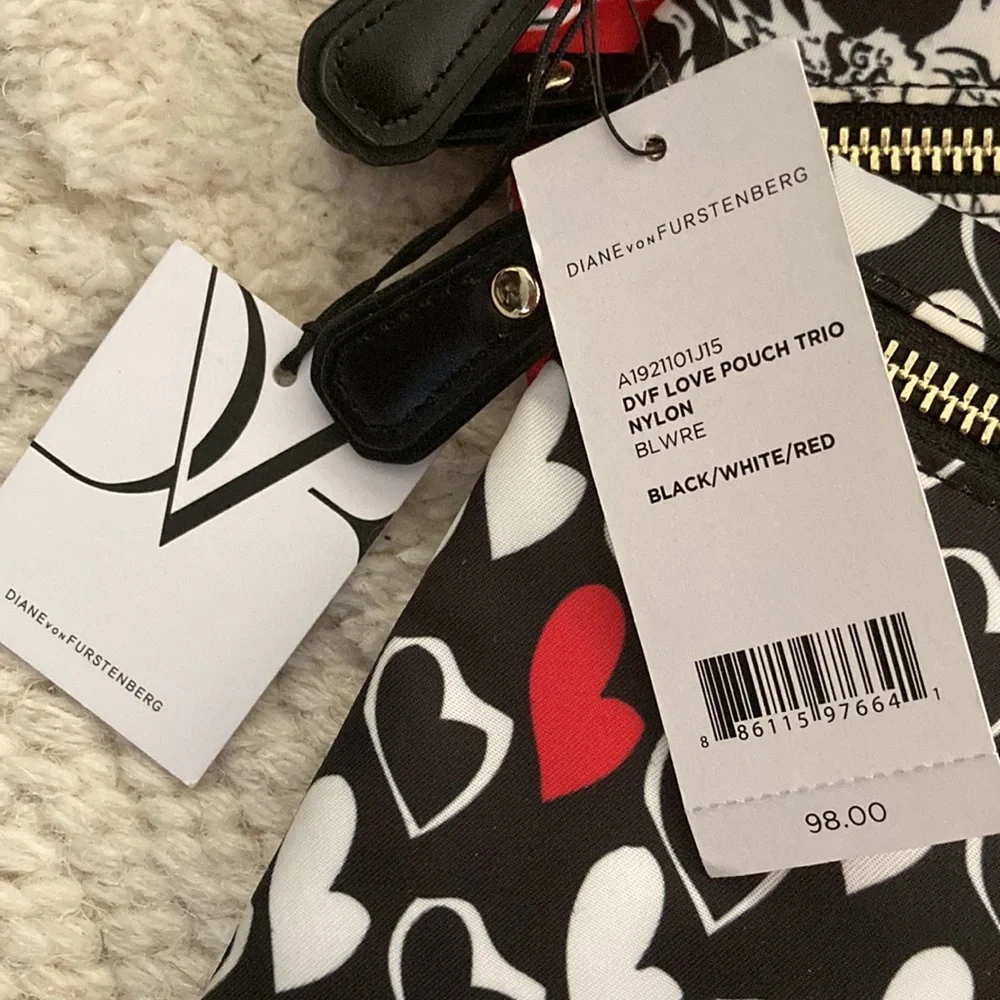 DVF Love Pouch Trio